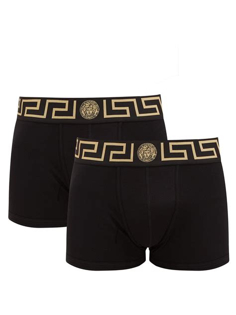 versace boxer trunks.